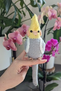 Cinnamon Cockatiel Crochet